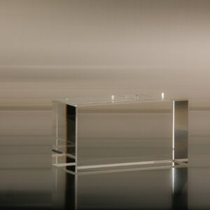 Acrylglas Maschinenschild transparent